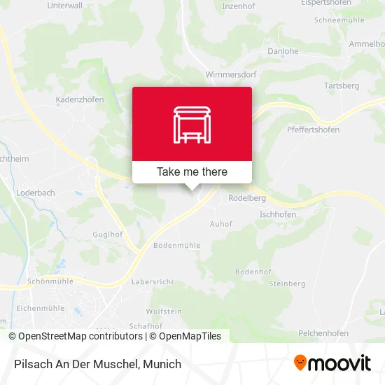 Карта Pilsach An Der Muschel