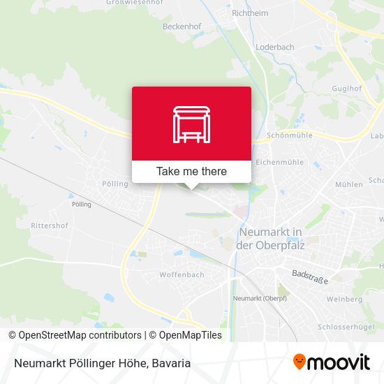Neumarkt Pöllinger Höhe map