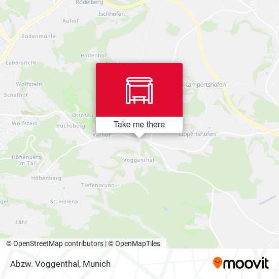 Abzw. Voggenthal map