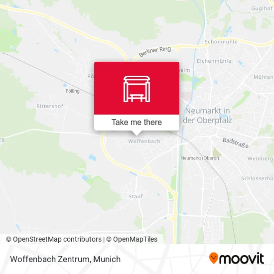 Карта Woffenbach Zentrum