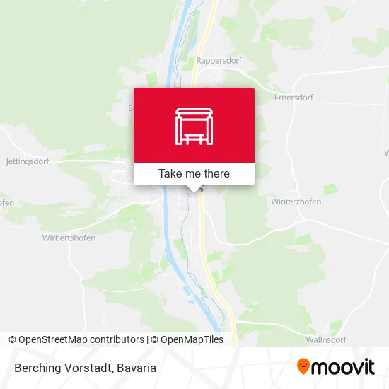 Карта Berching Vorstadt