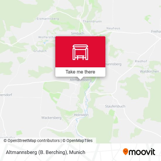 Altmannsberg (B. Berching) map