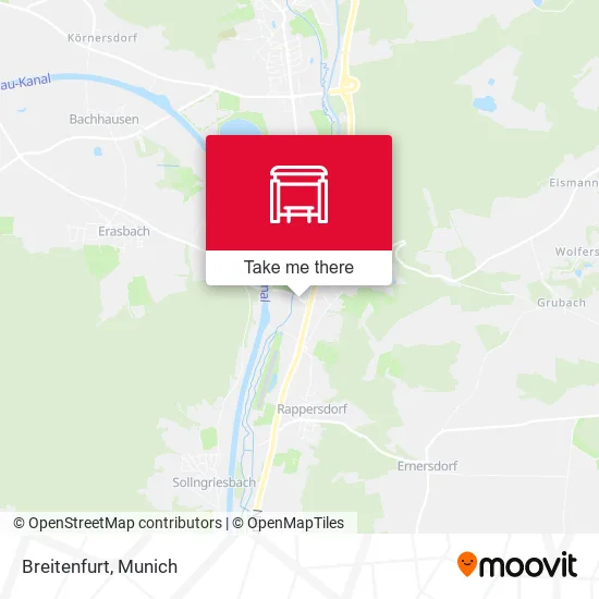 Карта Breitenfurt