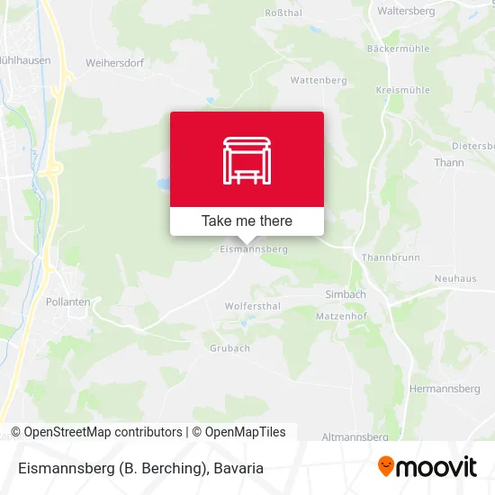 Eismannsberg (B. Berching) map