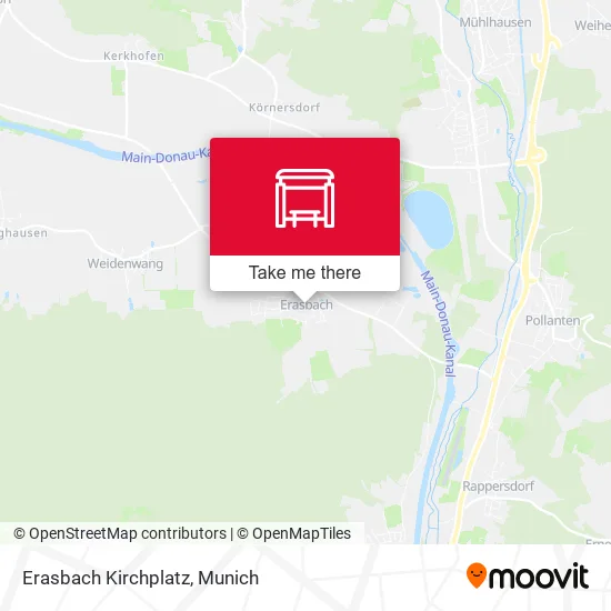 Карта Erasbach Kirchplatz