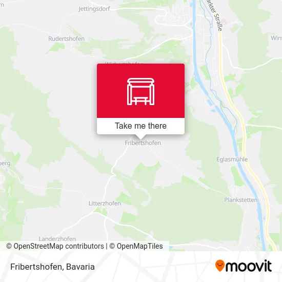 Карта Fribertshofen