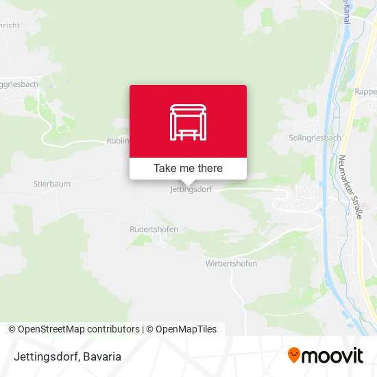 Карта Jettingsdorf
