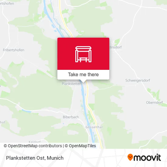 Карта Plankstetten Ost
