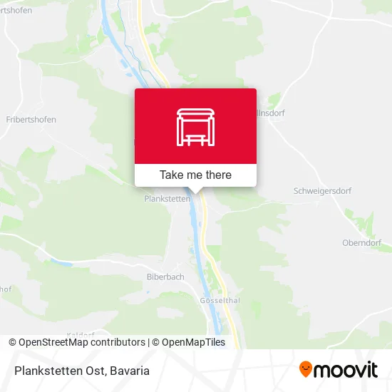 Карта Plankstetten Ost