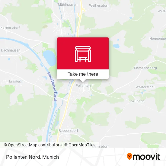 Карта Pollanten Nord