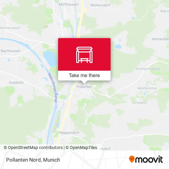 Карта Pollanten Nord
