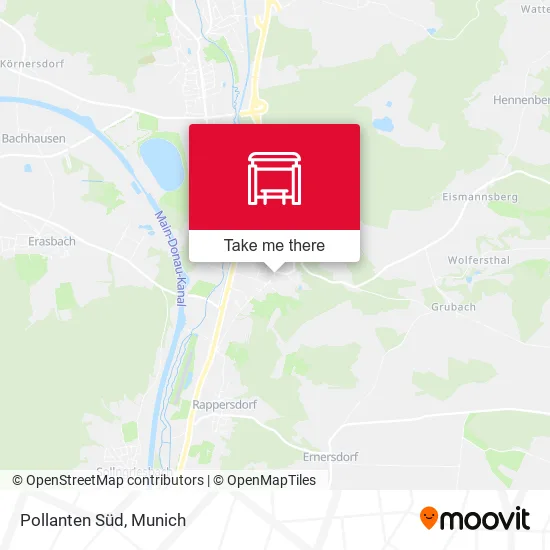 Карта Pollanten Süd