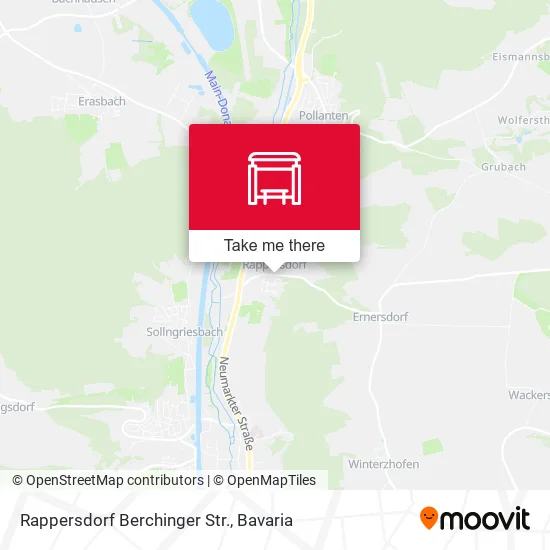 Карта Rappersdorf Berchinger Str.