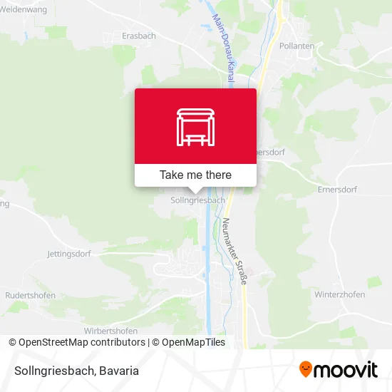 Карта Sollngriesbach