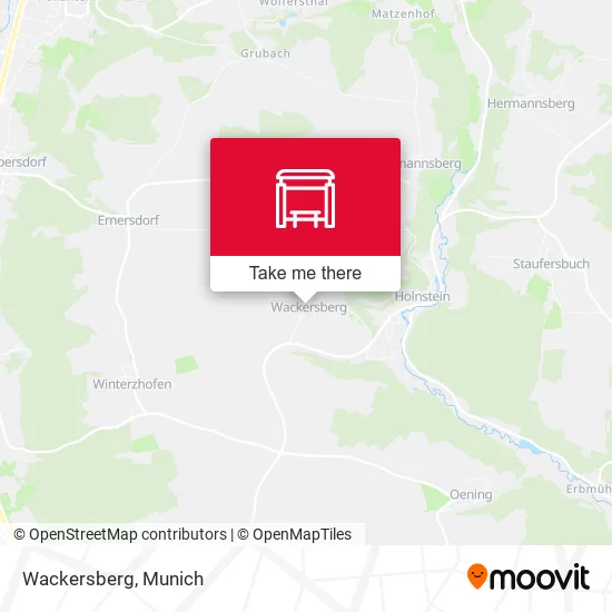 Карта Wackersberg