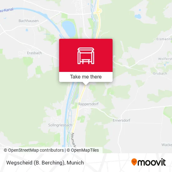 Карта Wegscheid (B. Berching)