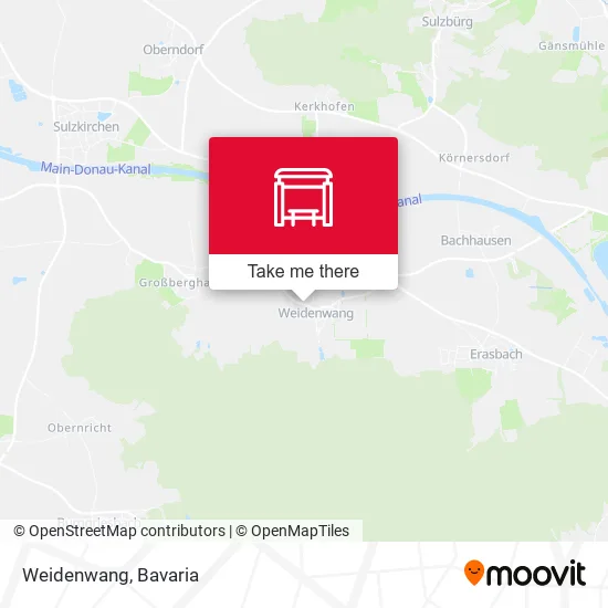 Карта Weidenwang