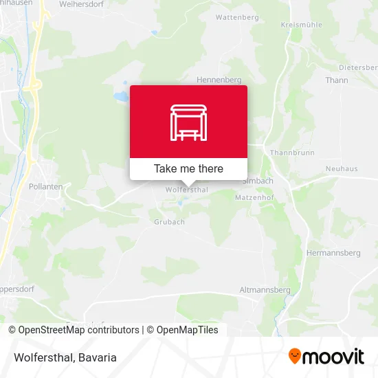 Карта Wolfersthal