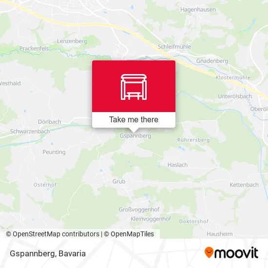 Карта Gspannberg