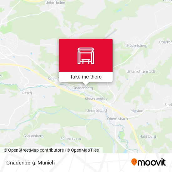 Карта Gnadenberg