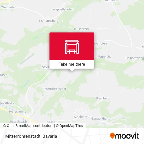 Карта Mitterrohrenstadt