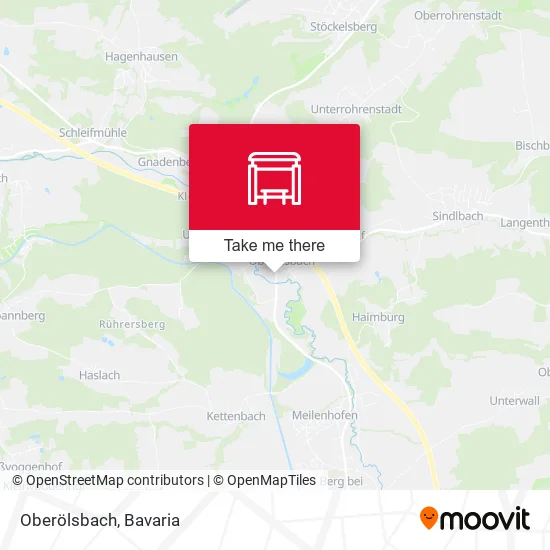 Карта Oberölsbach