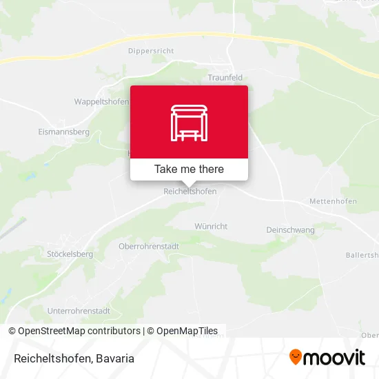 Карта Reicheltshofen