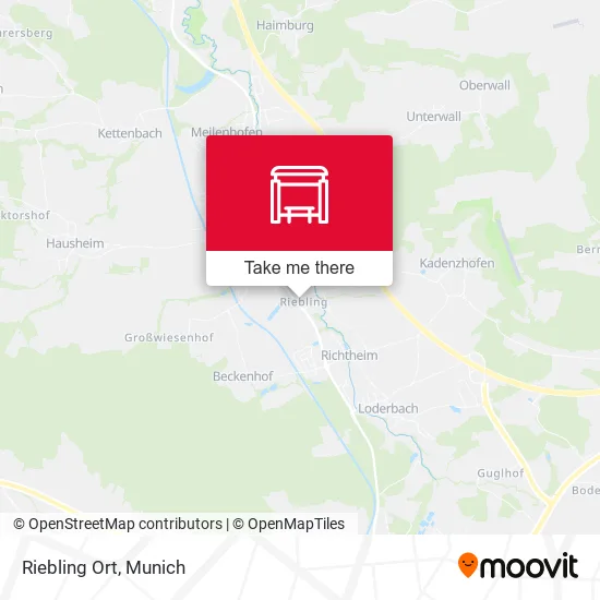 Карта Riebling Ort