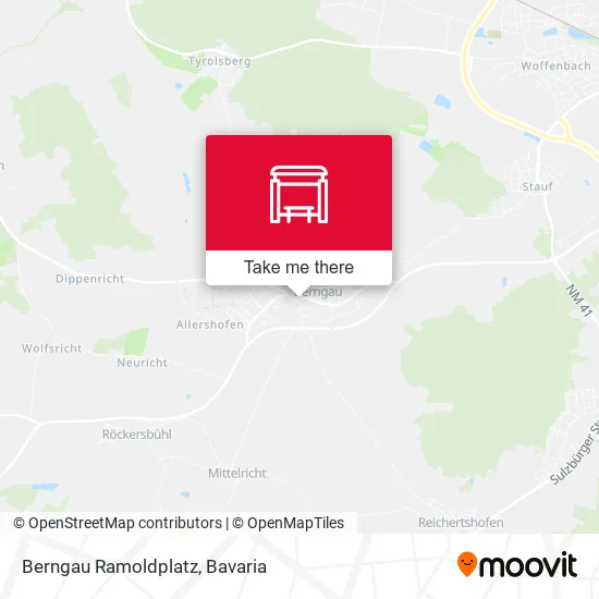 Карта Berngau Ramoldplatz