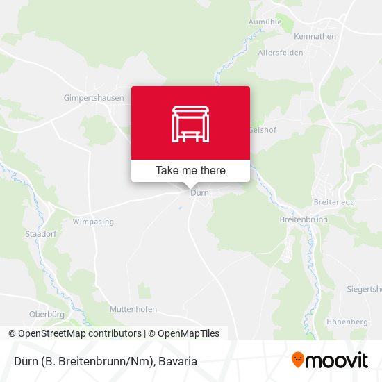Dürn (B. Breitenbrunn/Nm) map