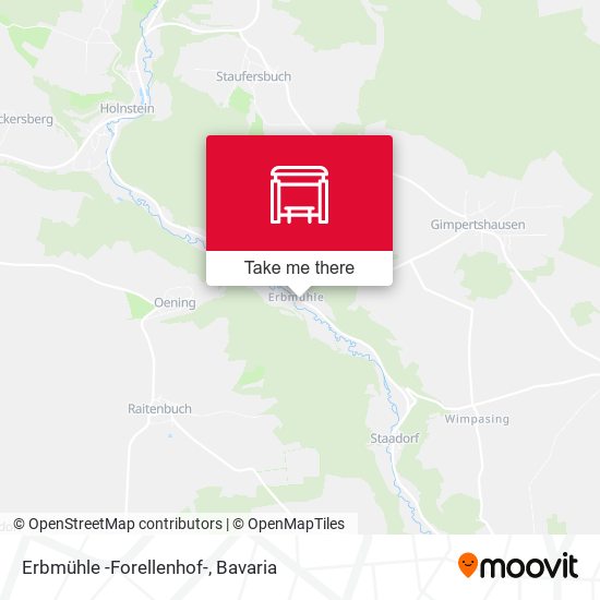 Erbmühle -Forellenhof- map