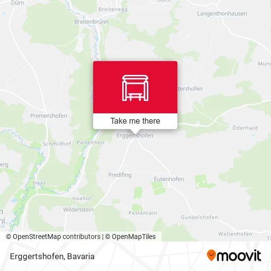 Карта Erggertshofen