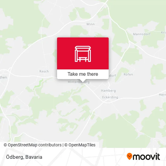 Карта Ödberg