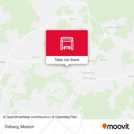 Карта Ödberg