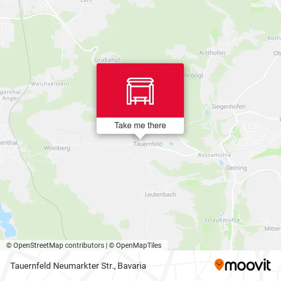 Карта Tauernfeld Neumarkter Str.