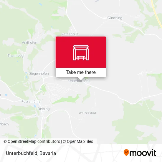 Карта Unterbuchfeld