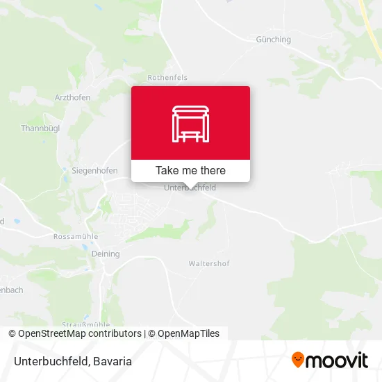 Карта Unterbuchfeld