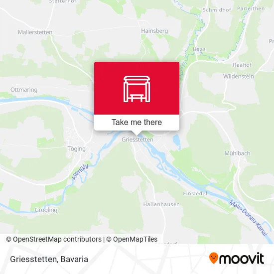 Карта Griesstetten
