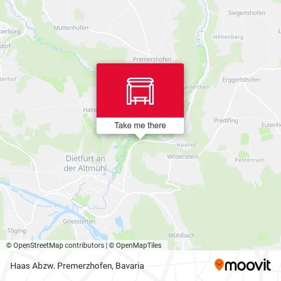 Карта Haas Abzw. Premerzhofen