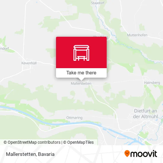 Карта Mallerstetten