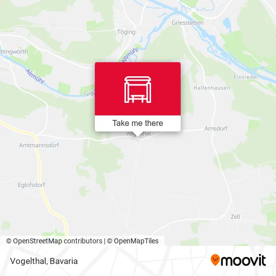 Карта Vogelthal