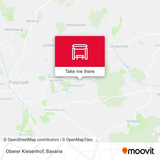Карта Oberer Kiesenhof