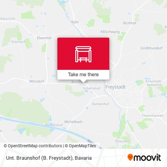 Unt. Braunshof (B. Freystadt) map