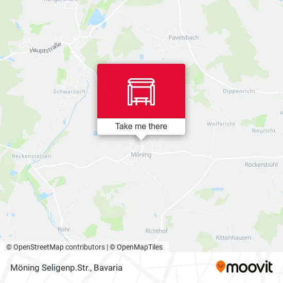 Карта Möning Seligenp.Str.