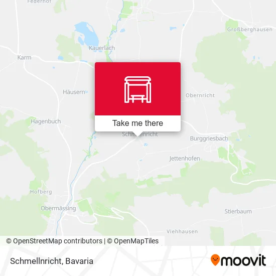 Карта Schmellnricht