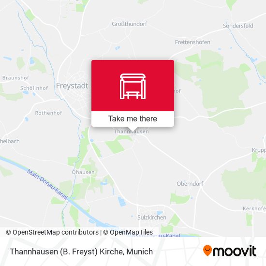 Thannhausen (B. Freyst) Kirche map