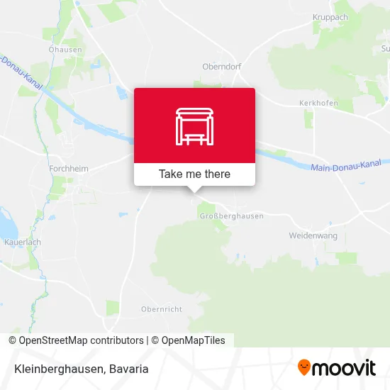 Kleinberghausen map