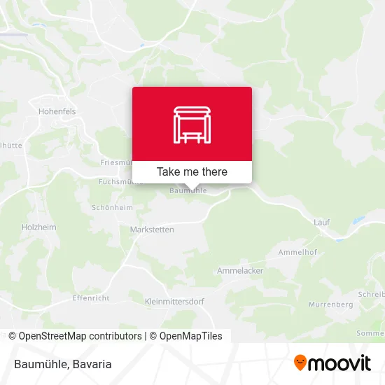 Baumühle map