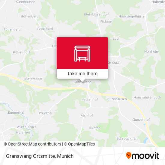 Карта Granswang Ortsmitte