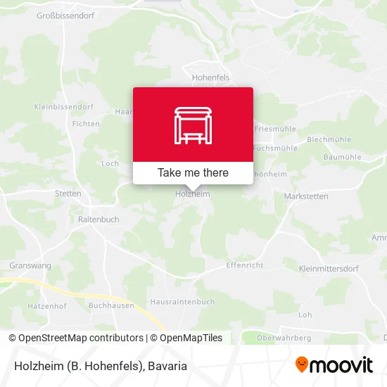 Карта Holzheim (B. Hohenfels)